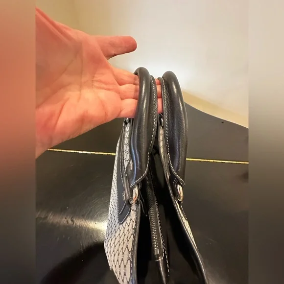 CELINE 80’S VINTAGE RETRO ICONIC COUTURE LUXURY AUTHENTIC RUNWAY MACADAM BAG - Picture 11 of 17